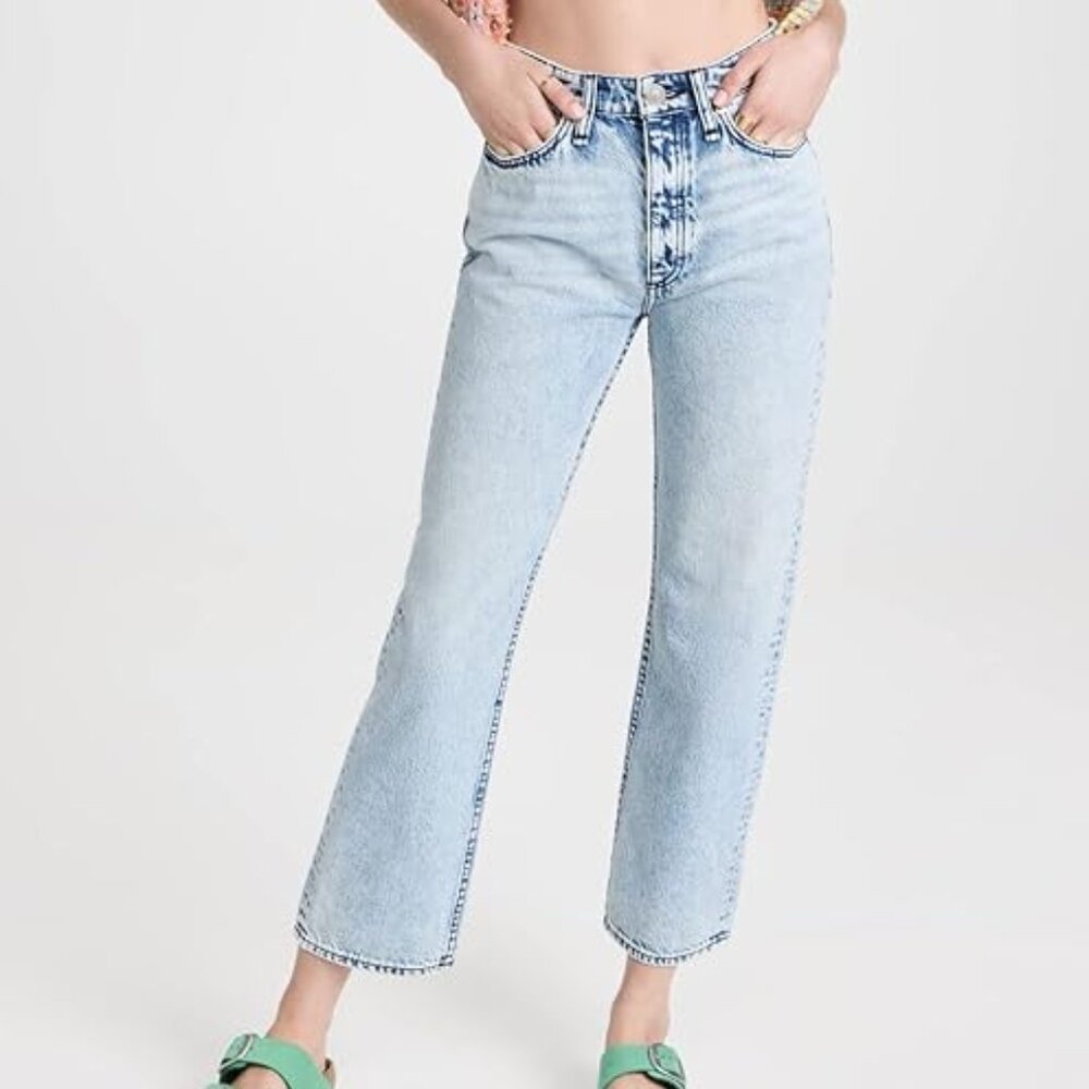 Rag & Bone Alex High Rise Ankle Straight Jeans Venice Size 23